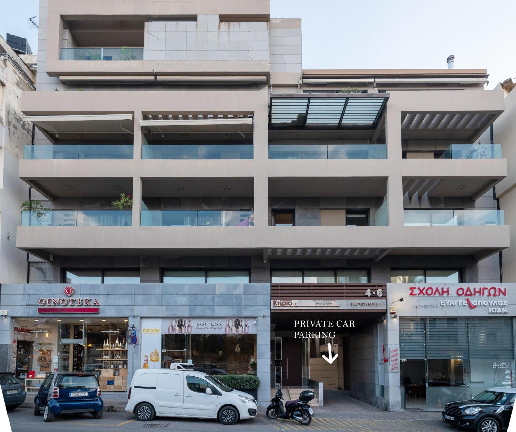 Onyx City Center Apartment With Parking Heraklion  Exterior photo